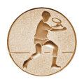 Emblém tenis - muž, pr. 25 mm