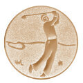 Emblém golf, priemer 25 mm