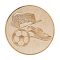 Emblém futbal, priemer 50 mm