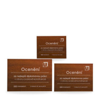 Drevené plakety 18087