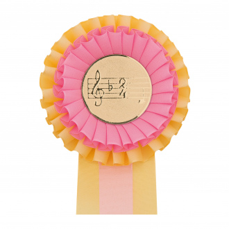 Kokarda dvojradová ŠTANDARD, priemer 11 cm