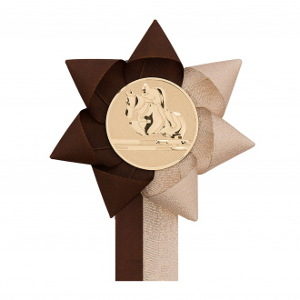 Kokarda jednoradová VETRNÍK polený, priemer 11 cm