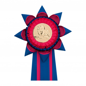 Kokarda trojradová HVIEZDA, priemer 13 cm