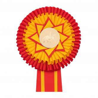 Kokarda trojradová HVIEZDA, priemer 16 cm