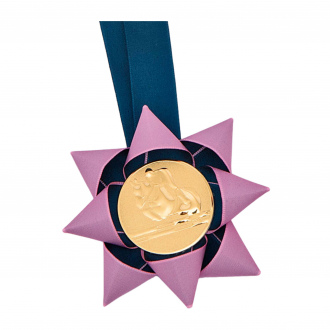 Kokardová MEDAILE zákazková, priemer 11 cm