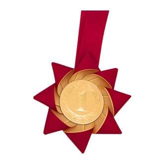 Kokardová MEDAILE zákazková, priemer 11 cm