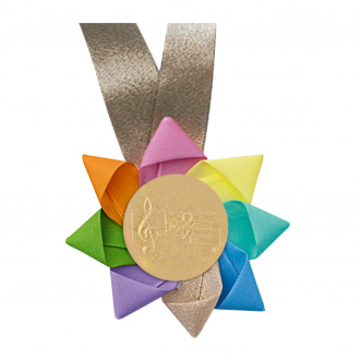 Kokardová MEDAILE, priemer 11 cm