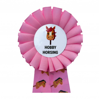 Kokarda jednoradová HOBBY HORSING, priemer 8 cm