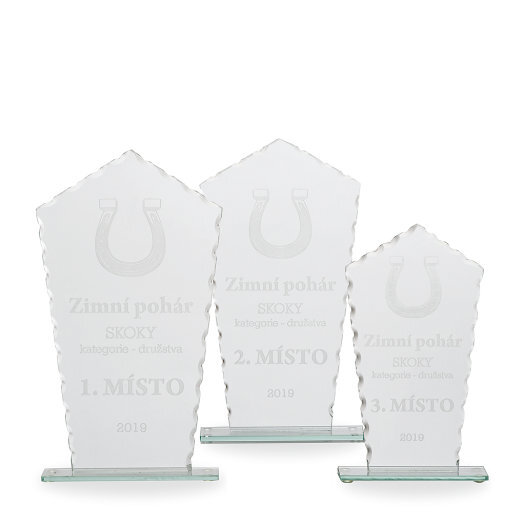 Sklenené plakety 18002