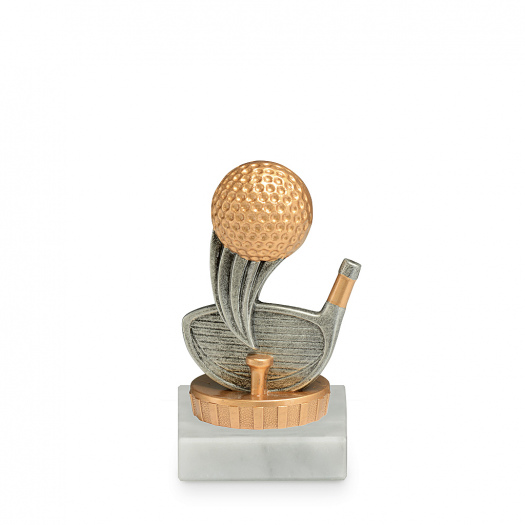 Figurka golf, vícebarevná, výška 10 cm, včetně podstavce