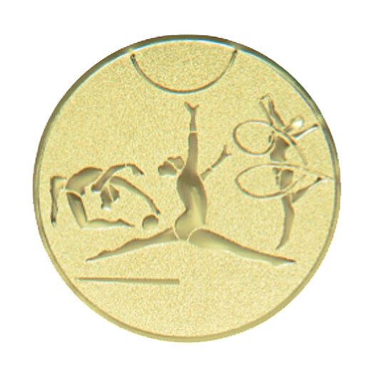 Emblém gymnastika, priemer 50 mm
