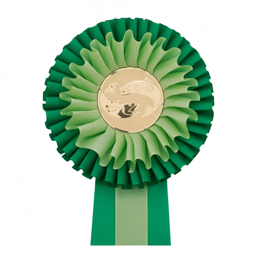 Kokarda dvojradová ŠTANDARD, priemer 13 cm