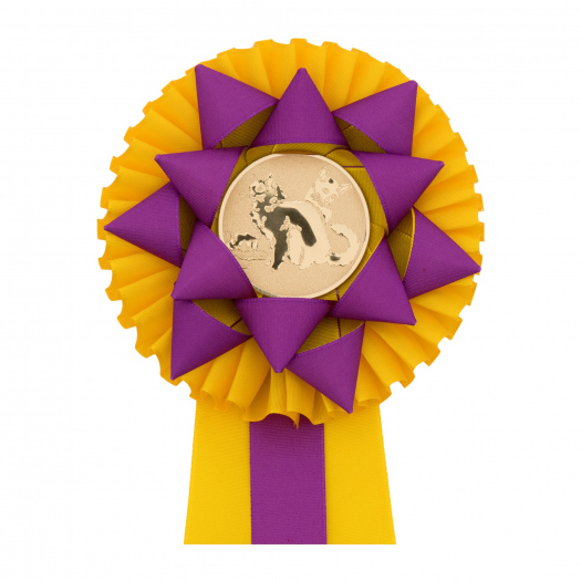 Kokarda trojradová VEJÍR, priemer 13 cm