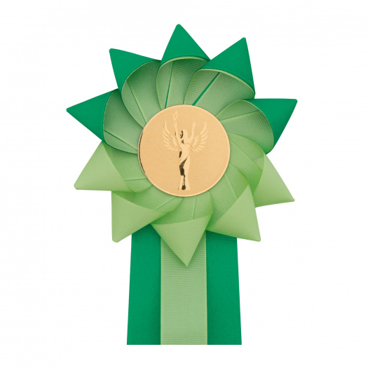 Kokarda jednoradová VEJÍR, priemer 13 cm