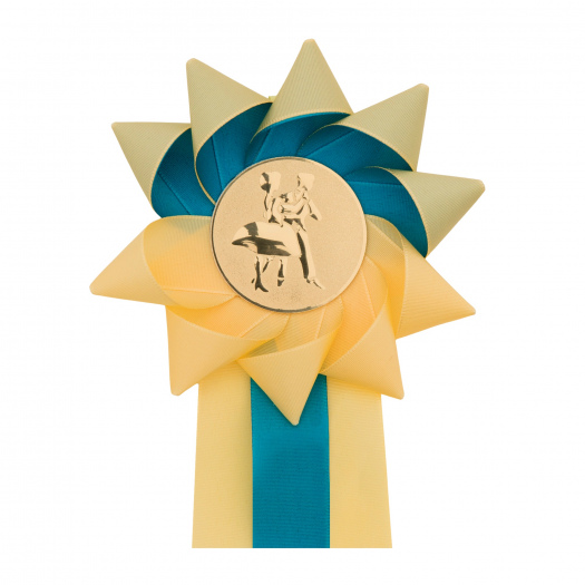 Kokarda jednoradová VEJÍR, priemer 13 cm