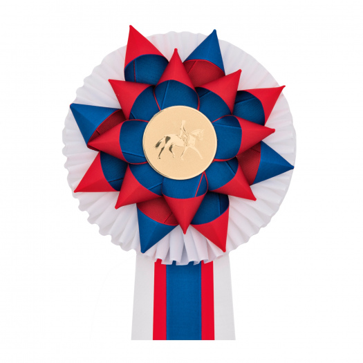 Kokarda trojradová TRIKOLÓRA, priemer 16 cm