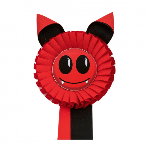 Kokarda jednoradová ČERTÍK, priemer 11 cm