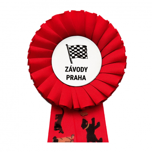 Kokarda jednoradová PSÍK, priemer 8 cm