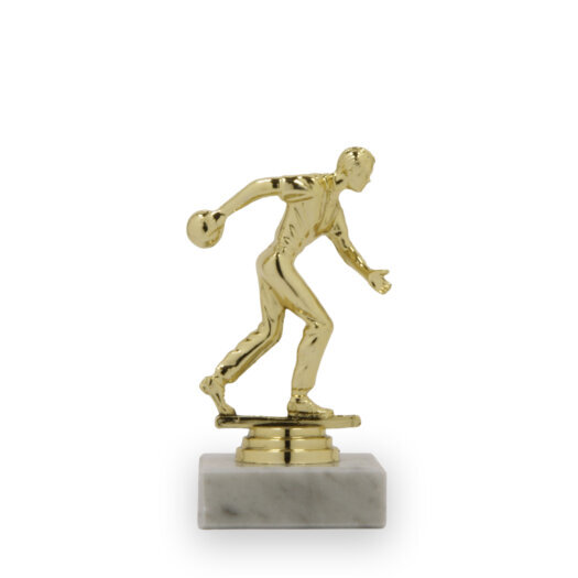 Figúrka bowling, muž, 12 cm, vrátane podstavca