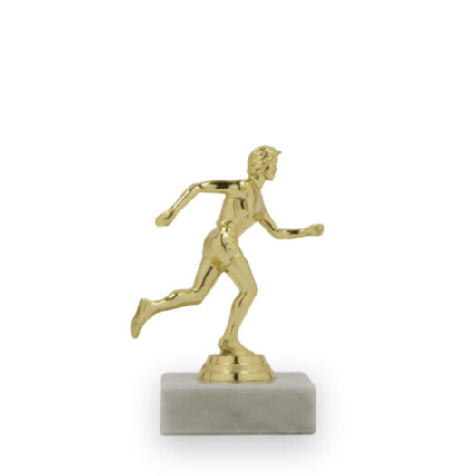 Umelecká figúrka futbalu, starobronz, 21 cm