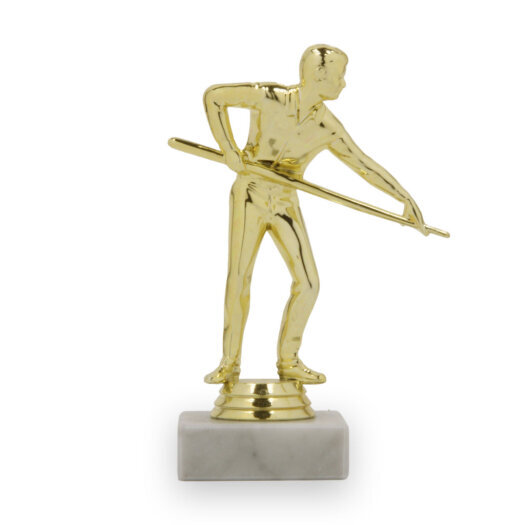 Figurka kulečník muž, 15 cm, včetně podstavce